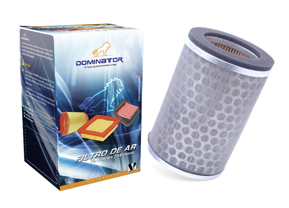 Filtro de ar (elemento) p/ moto honda cb 600f hornet 04/07